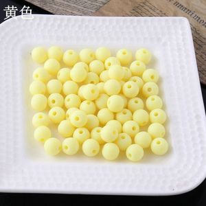 Пятно оптом 10 мм 12 мм 16 мм 18 мм 20 мм цветной глазурь смешанный пластиковый акриловый матовый шарик для продажи - Product Image 4