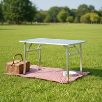Ensemble de table à manger moderne minimaliste en acier inoxydable pliable et épaissi - Écologique, durable, réglable, imperméable, 4 places, en verre