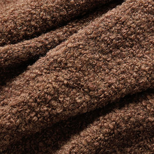 <span class=keywords><strong>Tissu</strong></span> chaud tricoté d'ouatine de Teddy de mélange de <span class=keywords><strong>laine</strong></span> de 450gsm <span class=keywords><strong>pour</strong></span> des manteaux et des couvertures d'hiver - Product Image 5
