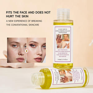 زيت التقشير الأصفر HAICUIER بشعار مخصص وحد أدنى للطلب 1000 قطعة، قوي جداً لتفتيح وإزالة السواد والجلد الميت عن الركب الداكنة - Product Image 4