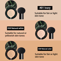 Krim Bb & Cc pelembab kepala jamur, krim Bb & Cc Matte, bantalan Foundation Korea Label pribadi
