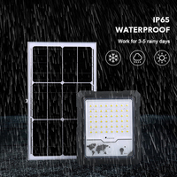 Stade de projection extérieur à haute luminosité carré Ip65 étanche 100w 200w 300w Mini projecteur solaire à LED portable