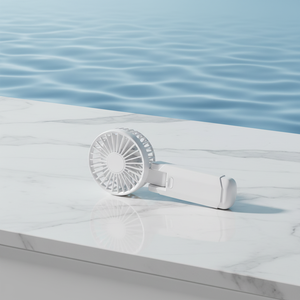 Classic Outdoor Four <b>Mini</b> Handheld Fan Portable Fan <b>Mini</b> <b>Cooler</b> Battery Hand Fan With Logo - Product Image 1