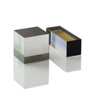 Fábrica venda vidro óptico k9 colado cubo retangular 50/50 feixe divisor prisma com ar revestido - Product Image 2