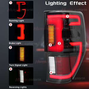 Forniture di fabbrica per Auto luci posteriori a LED per <span class=keywords><strong>Ford</strong></span> Ranger T6 T7 T8 XLT 2012-2022 accessori per Auto luci di stazionamento - Product Image 4