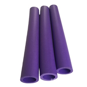 Tube en mousse NBR Mai Da Roller, épaisseur de paroi 5 mm, jaune bleu à pois, pour rails et protections de rails - Product Image 5