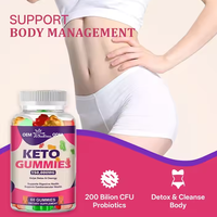 Vente directe d'usine - Gummies Keto - Favorise le contrôle du poids sain - Aide à la perte de poids et à la détoxification - Complément alimentaire