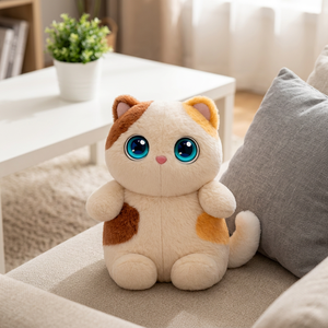 Juguete de Peluche con IA Programable y Ojos LED, Conversación Inteligente en Tiempo Real, Diálogo por Voz, Compañero Emocional, Educación Inteligente - Product Image 1