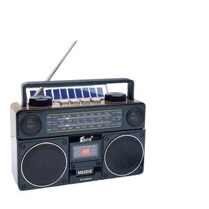 Factory Retro FP-2382-S Solar Radio <b>Speaker</b> BT5.3 4.5W Output 1200mAh AM FM SW 3 Band Outdoor Party Home Audio Device - Product Image 2