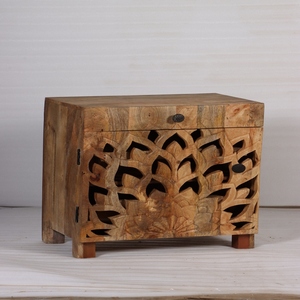Factory Direct Wooden Bedside Table with Storage <b>Drawer</b> Modern Bedroom <b>Side</b> Cabinet Furniture Customized Design Available - Product Image 5