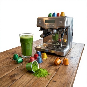 Cápsulas de Café Matcha a Granel, Compatibles Universalmente, Monodosis, Saludables, Naturales, de Té Verde Ceremonial, Directo de Fábrica - Product Image 1