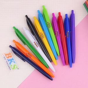 Bolígrafo con Logotipo Personalizado Más Vendido al por Mayor, Bolígrafos de Plástico Coloridos Baratos para la Escuela y la Oficina, Ancho de Escritura de 1.0 mm, Impresión UV - Product Image 2