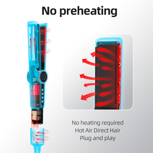 2025 Mô Hình Mới 110,000 Rpm 2-Trong-1 Nhanh Chóng Làm Khô Không Khí Thẳng Máy Sấy Tóc Với Ion Blower Phẳng Sắt - Product Image 5