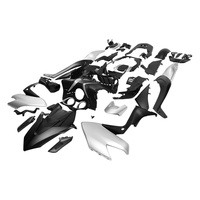 Nouvelle carénage avant complète en plastique ABS noir et blanc peint, remplacement d'usine SL, compatible avec Yamaha TMAX530 2017-2019