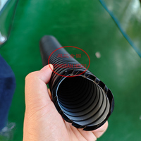 Máquina para Tubería Corrugada de Plástico TONGSANHEGU de 50 mm, Línea de Producción de Extrusión de Tubería HDPE DWC de 40-110 mm