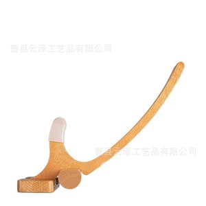 Estirador lumbar de madera, herramienta de liberación de cadera con gancho, tracción para estiramiento lumbar y de cadera, herramienta de liberación miofascial lumbar - Product Image 5