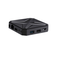 Caja de TV inteligente Android con WiFi6, BT 5.4, reproductor multimedia, control remoto por voz, caja de streaming para TV, ¡en oferta!