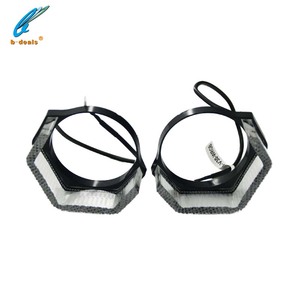 Phổ 5D pha lê mắt thiên thần hình lục giác LED ống kính che SRGB-A ứng dụng điều khiển 3.0 inch Mặt nạ Led Đèn Pha Phụ kiện đèn xe - Product Image 3