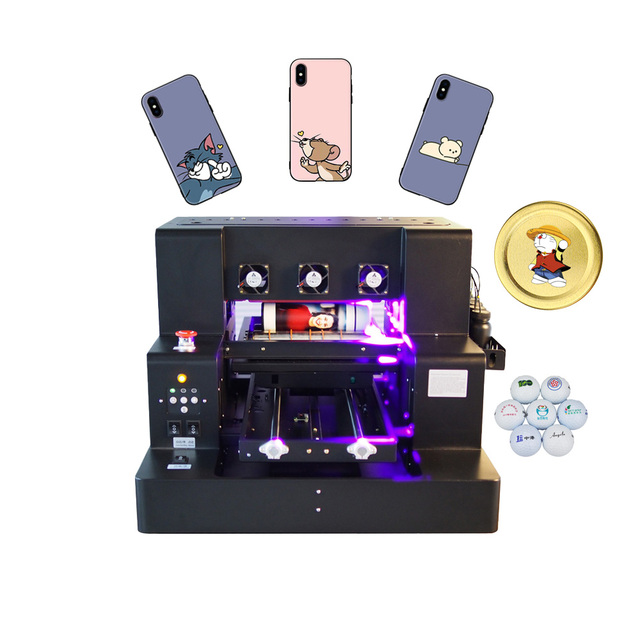 EPSON L805 Uv Dtf Printer Printing Machine for Small Business UV LED Flatbed Printer,phone case Printer A3,A4 Size
