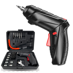 Ensemble de perceuse miniature 6V Li-ion 1,5Ah 41 pièces pour usage domestique, kit d'outils électriques sans fil rechargeable OEM - Product Image 3