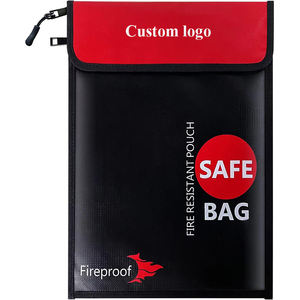 Bolsa Ignífuga para Documentos, Bolsa para Dinero con Revestimiento de Silicona, Almacenamiento Seguro a Prueba de Fuego para Dinero, Documentos, Joyas y Pasaportes - Product Image 4