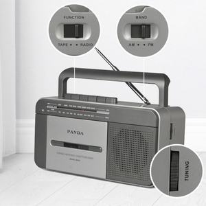 Reproductor de Casetes y Radio FM Portátil, Grabadora de Casetes, Reproductor de Casetes Estéreo Vintage - Product Image 3