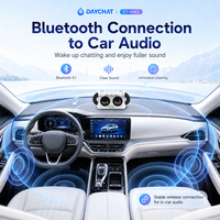 Robot compagnon vocal intelligent IA avec mémoire longue durée, audio Bluetooth et rappel de conduite pour tableau de bord de voiture et usage domestique