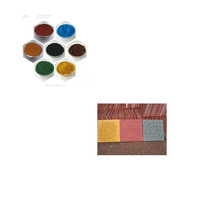 Pigment béton colorant, oxyde de fer, colorant, rouge, 130