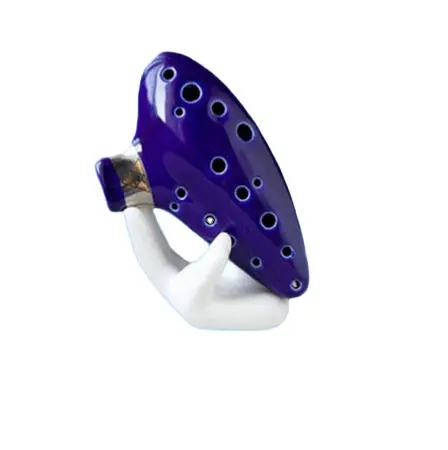 Hot Nhạc Cụ Hai Nòng 16 Lỗ Zelda Ocarina Gốm Alto C Huyền Thoại Của Zelda