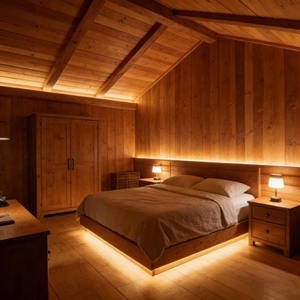 Cabaña de Madera Prefabricada con Estructura Totalmente de Madera, con Dormitorio, Baño y Cocina para <span class=keywords><strong>Alquiler</strong></span> Vacacional - Product Image 3