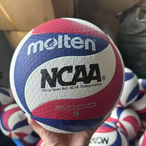 Balón de Voleibol Molten de Alta Calidad, Balón de Voleibol Personalizado de Cuero PU para Juego, Tamaño Oficial 5 - Product Image 6