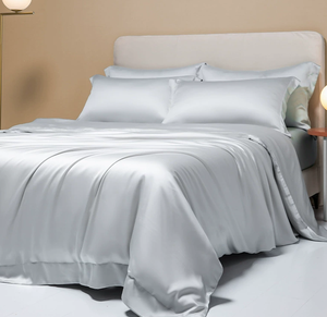 Juego de Sábanas de Bambú Orgánico <span class=keywords><strong>Sndon</strong></span>, Color Sólido, Tejido Moderno para Ropa de Cama de Bambú - Product Image 6