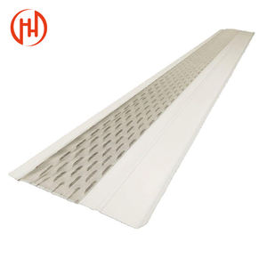 Precios de fábrica Kit de protección de canalón de aluminio blanco con tornillos incluidos Protector de canalón de lluvia de aluminio - Product Image 2