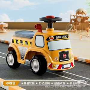 Fire Truck Ride On Toy Car For Kids 1-3 Years Old Unisex PP Material Four Wheels - Product Image 3