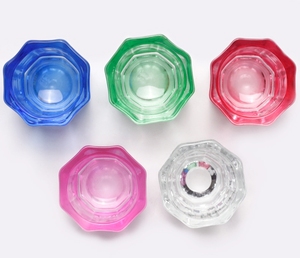 Vaso de Cristal Reutilizable para <span class=keywords><strong>Tinte</strong></span> de Cejas, Tinta de Tatuaje Colorida, Plato de Vidrio para Mezclar <span class=keywords><strong>Tinte</strong></span> de Cejas y Pestañas - Product Image 1