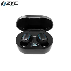 2023 Atacado tss verdadeiro mini gaming sem fio e6s a6s led lcd studio headphones inpods 12 fones de ouvido mãos livres m10 tss f9 earbuds