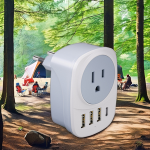 Adaptador de cargador de energía de viaje <span class=keywords><strong>universal</strong></span> en todo el mundo Compatible con UE EE. UU. Reino Unido AU Sudáfrica enchufe estándar NFC redes enchufe de extensión - Product Image 3