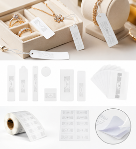 Étiquette RFID UHF imprimable pour bijoux, pour la gestion des stocks de bijoux, la sécurité en vente au détail et le suivi antivol - Product Image 2