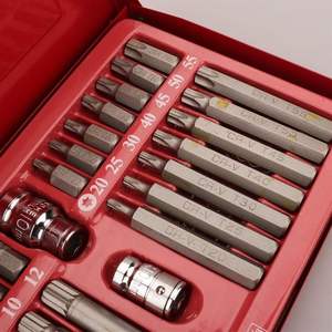 Juego de puntas de destornillador de 40 piezas, brocas de estrella hexagonal, herramientas de reparación de automóviles, broca de flor de ciruelo, herramienta de reparación de automóviles, juego de Llaves hexagonales - Product Image 2