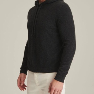 Sweat à capuche décontracté pour homme en coton 100% avec intérieur brossé, personnalisable, brodé, pour l'automne - Product Image 3