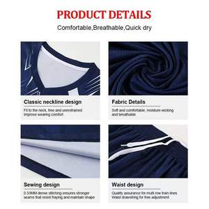 Completo da Allenamento da <span class=keywords><strong>Calcio</strong></span> Hot Sale: Maglia a Mezza Zip a Maniche Lunghe, T-shirt e Giacca Sportiva di Qualità Thailandese - Product Image 4