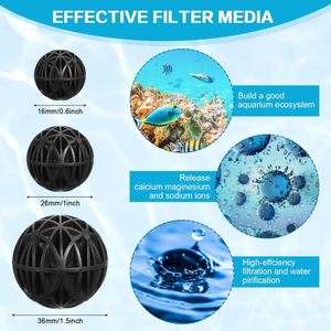 Boule bio flottante en plastique avec <span class=keywords><strong>mousse</strong></span> |   Média filtrant biologique haute densité écologique pour aquarium et bassin à poissons, certifié ISO9001 - Product Image 6