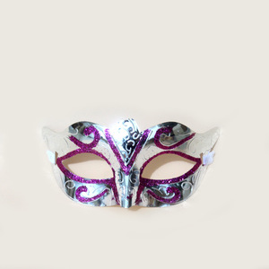 Masque vénitien élégant à paillettes, masque de carnaval, masque de fête d'Halloween, masque de cosplay, masque unisexe - Product Image 2
