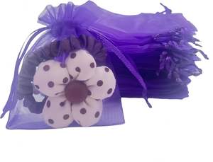 Venta Directa de Fábrica, Bolsa de Organza, Bolsa con Cordón de Organza, Bolsa de Embalaje, Embalaje para Regalos - Product Image 3