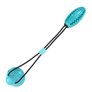 Juguete de goma para limpieza dental con cuerda y campana, bola masticable con ventosa, juguete sonoro de TPR para perros agresivos, ¡gran oferta! - Product Image 6
