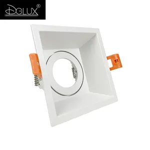 Indoor Plafond Commerciële Opbouw Anti Glare Hotel Residence 3 5 9 Watt Ronde En Vierkante Led Downlights