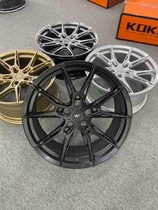 Jantes en alliage <span class=keywords><strong>KOKO</strong></span> de 19 pouces, jantes en alliage pour voitures particulières, disques, série Flow-Formed FF597, revêtement noir - Product Image 6
