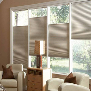 Không dây xếp li Shades vải phòng khách cửa sổ đầy đủ che màn tổ ong rèm vải - Product Image 6