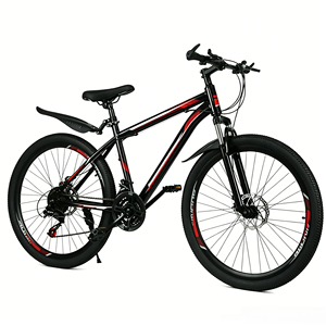 Vélo de montagne <span class=keywords><strong>26</strong></span> <span class=keywords><strong>pouces</strong></span>, 21 vitesses, cadre en acier au carbone, capacité de charge 150 kg, <span class=keywords><strong>VTT</strong></span>, fabrication OEM/ODM, vente en gros pour étudiants - Product Image 1