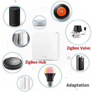 Tuya Smart WiFi o Zigbee Válvula de agua/gas Controlador de grifo inteligente Compatible con Alexa <span class=keywords><strong>Asistente</strong></span> de <span class=keywords><strong>Google</strong></span> - Product Image 6